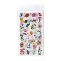 12 feuilles d'autocollants en papier