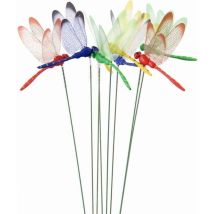 12 Handgefertigte Libellen-dekorationen, Handgefertigte Gartendekorationen, Gartendeko Für Den Außenbereich, Geschenk, Mitbringsel, Souvenir, 