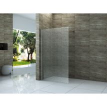 12 mm Duschwand vacante-crushed 100 x 200 cm