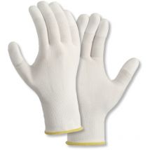 Texxor Polyester-strickhandschuhe Polyurethan Beschichtet, Weiß