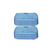 12-Pack Lavable Reutilisable Microfibre de rechange chiffons pour iRobot Braava 380t 320 Mint 4200 5200 Robotique