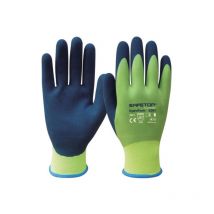 Guantes sintéticos de látex impermeable hydrofoam Pack de 12 unidades Safetop 8