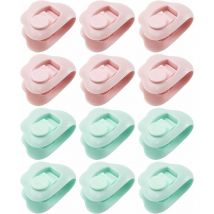 12 Pcs Clips de Housse de Couette Clips de Fixation pour Housse de Couette - Clip Drap de Lit Antidérapants Pince Couette - pour