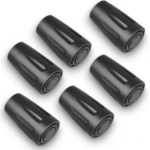 12 Pièces Protecteur en Caoutchouc Embouts,Baton Marche Trekking Protecteurs Bouchon , pour bâtons de Marche Nordique Trekking Protecteurs ,pour