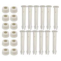 Sjqka - 12 Pièces Goupilles en Plastique pour Intex Round Metal Frame Pools Pièces de Rechange pour Joints de Piscine (6cm/2.36in)