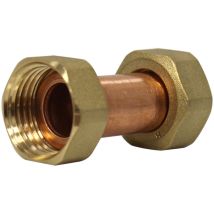 Rallonge cuivre Femelle écrou libre 1/2 – Raccord mixte – Plomberie chauffage – Hecapo