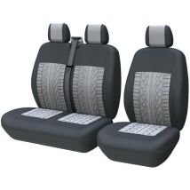 1+2-sitzkissenbezug Für Pkw Und Lkw, Kompatibel Mit Ford Transit, Opel Vivaro, Renault Berlingo, Toyota Hiace, Frankreich, B