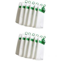 Keyoung - 12 Staubsaugerbeutel für Vorwerk Kobold vk 140 vk 150 fp 140 fp 150 , Premium Filtertüten Ersatzbeutel