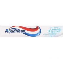 12 Tubetti Aquafresh Dentifricio White & Brilliant da 75ml Clinicamente Testato