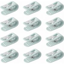 12 vert Enfile Couette, Clip Housse De Couette, Pince Housse de Couette, Attache Couette, Attache Drap Housse, Anti-dérapant sans Aiguille Clip de