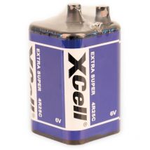 Xcell - 6V-Block-Batterie Zink-Kohle, 4R25, 9500 mAh, 1 Stück