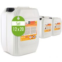 12x 20 l flambiol Bioethanol 96,6% Premium für Ethanolkamin in Kanistern