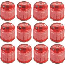 12 x bomboletta cartuccia cartucce a gas 190 gr con sistema sicurezza a membrana