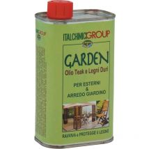 Italchimici - 12 x huile de jardin x teck et feuillus ml.0,500