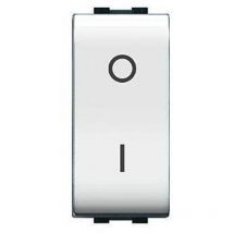 Elettrocanali - 12 x life art.4009wh interrupteur bipolaire blanc