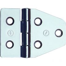 Nautisches Edelstahlscharnier Art.852in mm.40hx55 fester Stift 12 Stk.-Ruheraum