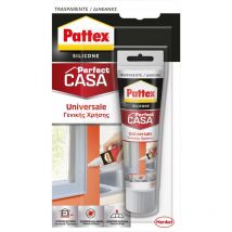 12 x Pattex transparent silicone ml.50