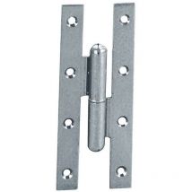 Aldeghi Luigi Spa - 12 x paumelles fer art.105 mm 95x55 dx