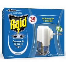 Capaldo - 12 x raid électro-émetteur + liquide 30 nuits