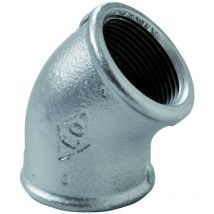 120 gomito 45° f/f ø2 ghisa zinc. eo 12005008