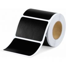 300 étiquettes Cuisine Haute qualité en Noir Mat pour Pots et bocaux. Etiquettes Autocollantes Vierges en Format Ardoise pour boîtes à épices et Pots