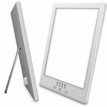 12000 Lux Lichttherapielampe, UV-freie led mit einstellbarer Helligkeit und Farbtemperatur, Timer, Touch-Steuerung, Speicherfunktion, kompakte Größe