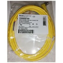 1200860186 Cable de extremo único Nano-Change (M8): 4P macho (90°) L2,0 m (6,56') - Molex