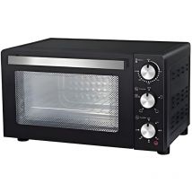 Melchioni - 1200W Elektrischer Backofen devil Kapazität 23 Liter 3 Kochmodi