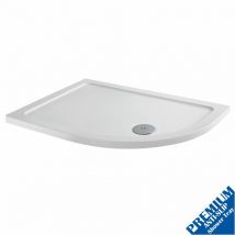 900x760 Offset RH Quadrant Shower Tray Low Profile Premium Anti-Slip FREE Waste