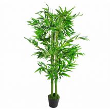 Leaf - 120cm (4ft) Fat Artificial Bamboo Plants Trees - xl