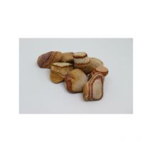 Aquagart - 120kg galets polis, gravier, galets de rivière, cailloux, gravier de jardin, gravier décoratif, galets de décoration, grès