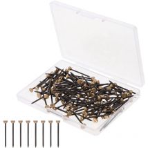 120Pcs Clous pour accrocher des photos Clous pour cadre photo Cintres pour cadre photo Clous pour cadre photo