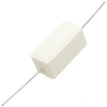 120R 5W 5% Resistencia Bobinada Axial 10x9x22mm