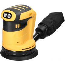 Meterk - 125-mm-Bürstenmotor Akku-Exzenterschleifer Holzschleifwerkzeug Elektroauto-Polierer Holz Metall Polieren Schleifmaschine
