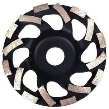125-mm-diamantscheibe, Betonschleifscheibe, Schleifen Von Beton, Extra-schnell-diamant-schleifscheibe (125 Mm) Für Beton, Mauerwerk, Granit, 