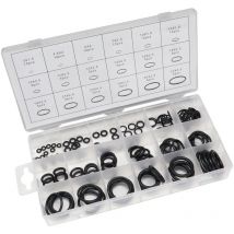 125 teiliges Dichtungsringe Sortiment O-Ringe Dichtungen 3-22mm im Set