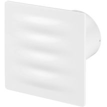 Ventilateur salle de bain extracteur d'air Standard 125mm Blanc vertico