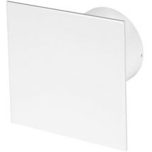 Awenta - 125mm Timer Extractor Fan White abs Front Panel trax Wall Ceiling Ventilation