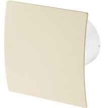 Ventilateur salle de bain extracteur d'air minuterie 125mm Ecru Escudo