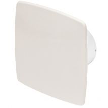 Ventilateur salle de bain extracteur d'air à cordon à traction 125mm Ecru