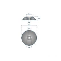 Anode rosace Orangemarine 74 mm