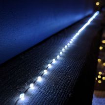 Samuel Alexander - 12.8m Compact Microbrights Christmas Lights With 800 Leds In White
