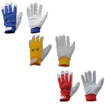 12COPPIE guanti da lavoro tg. 9