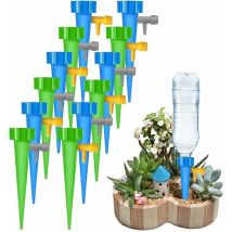 12er-Pack automatischer Bewässerungssprinkler, einstellbare einfache Bewässerung, Bewässerung für Topfpflanzen, Pflanzen, Blumen, Garten,