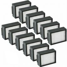 Minkurow - 12er-Pack Hochleistungs-Ersatzfilter kompatibel mit iRobot Roomba e/i-Serie – Zubehör für e5 e6 i3 i4 i6 i7 i7+ i8 i8+