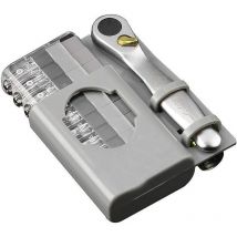 12er-Pack Mikro-Ratschenschlüssel-Schraubendreher-Set mit umkehrbarem Griff und Adapter für Möbelmontage und Autoreparatur (FO-9212C)
