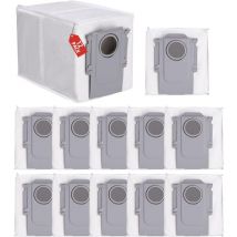 12er-Pack Staubbeutel für Roborock q Revo/Qrevo Pro/Qrevo MaxV/Qrevo S/Qrevo Master/Qrevo Slim/Qrevo Curv/Qrevo Curv S5X/Qrevo Edge/Saros 10R