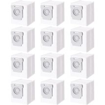 Linghhang - 12er-Pack Staubsaugerbeutel für iRobot Roomba i7 i7+ i3 i3+ i4 i4+ i6 i6+ j7 j7+ i8 i8+S9 S9+ E5 E6 E7, Zubehör-Staubbeutel für iRobot