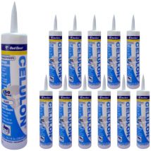 12er-packung Red Devil Transparente Fugenmasse 300 Ml