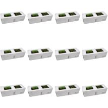 12er Set Küchen Kräutergarten Zimmergewächshaus Kräutertopf Sonderposten